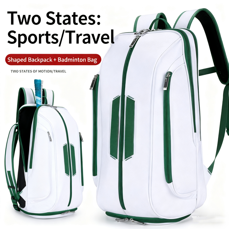 Badminton Equipment - Tennis Backpack For Sport Convertible Padel