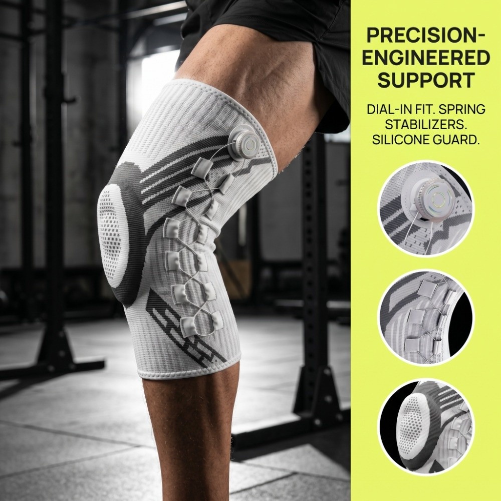 Professional Adjustable Knob k - Knee Brace Badminton recensie en prijs