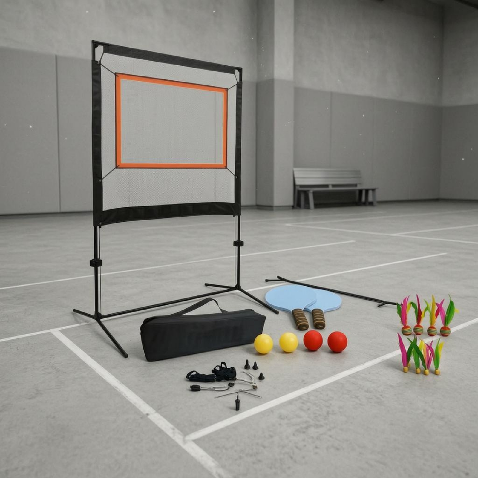 Badminton Practice Net Mesh Fr - Badminton Netting recensie en prijs