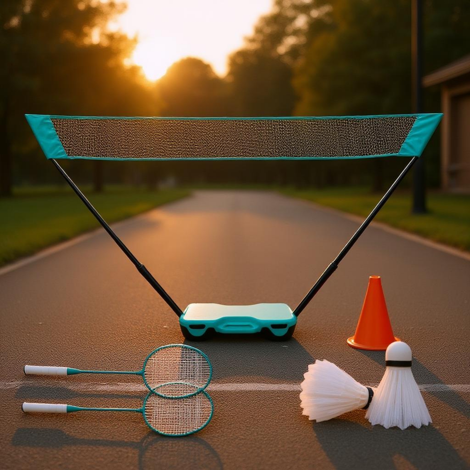 Badminton Net Frame Kit Compac - Badminton Netting recensie en prijs