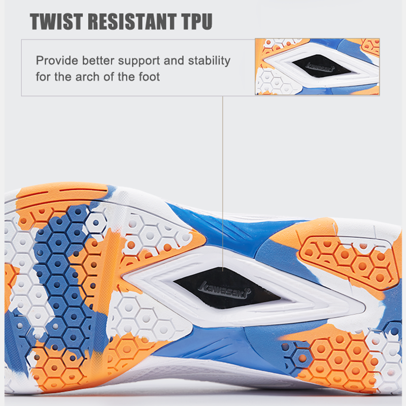 Kawasaki Brand Sneakers Table  - Badminton Vector recensie en prijs