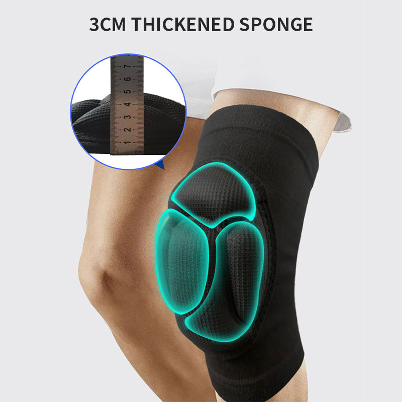 1 Pair/2Pcs Thickening Knee Pa - Knee Brace Badminton recensie en prijs