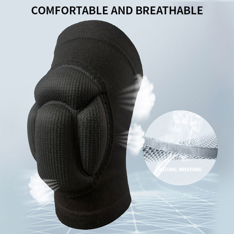 1 Pair/2Pcs Thickening Knee Pa - Knee Brace Badminton recensie en prijs
