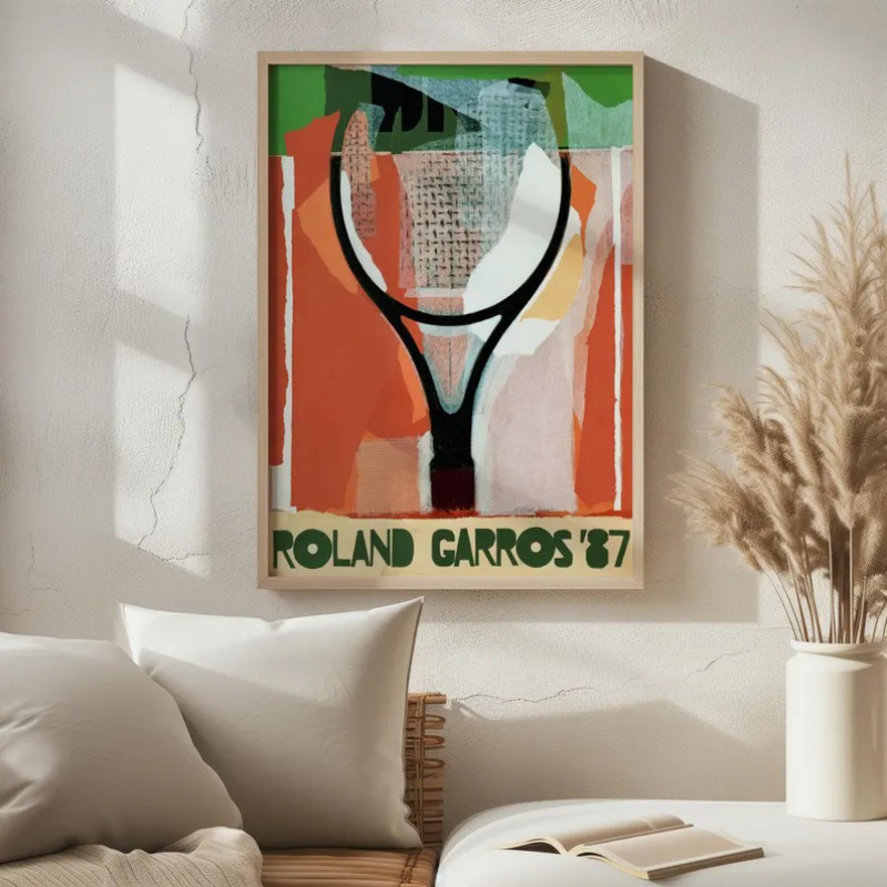Contemporary Tennis Game Poste - Badminton Poster recensie en prijs
