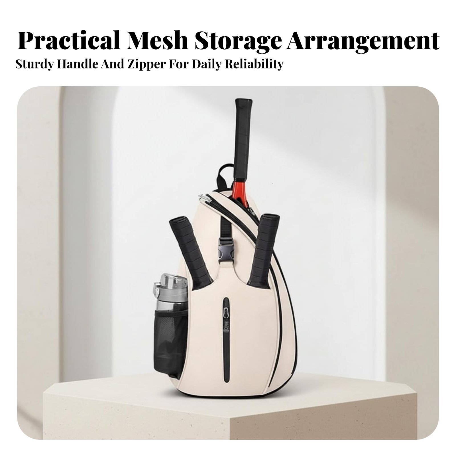 Pickleball Backpack Sturdy Bad - Badminton Equipment recensie en prijs