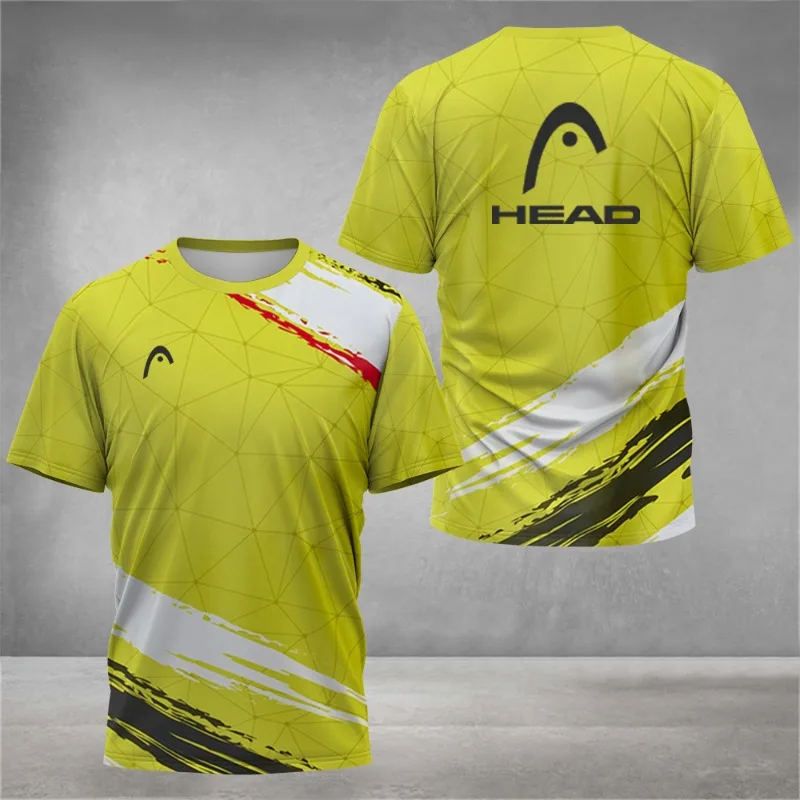 Summer Breathable Mens T Shirt - Badminton Vector recensie en prijs
