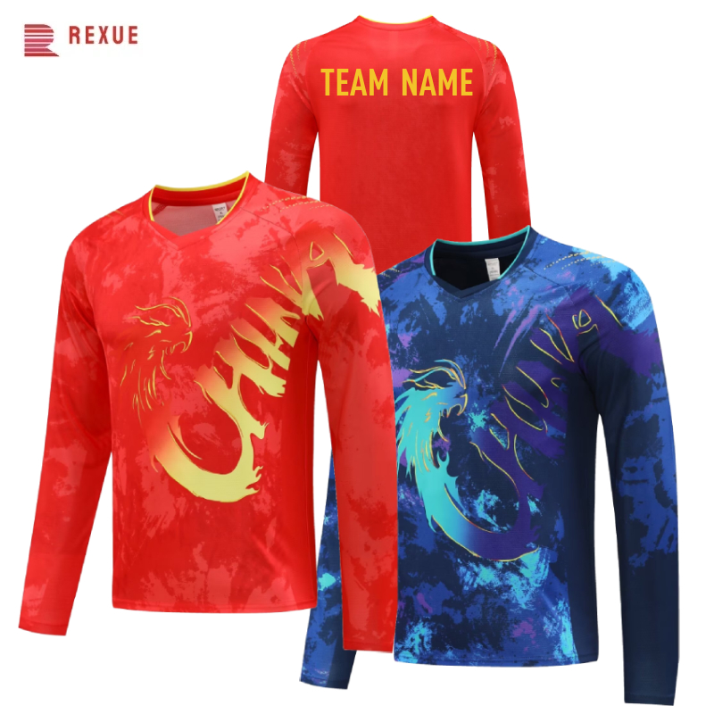 China Dragon Long Sleeve Table - Badminton Vector recensie en prijs
