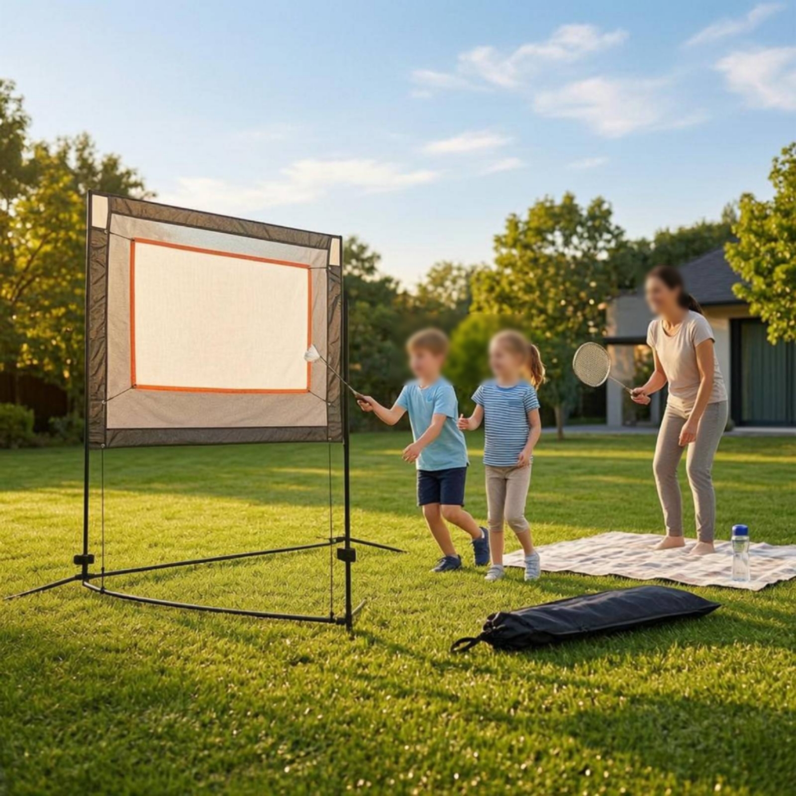Badminton Practice Net with Ca - Badminton Netting recensie en prijs