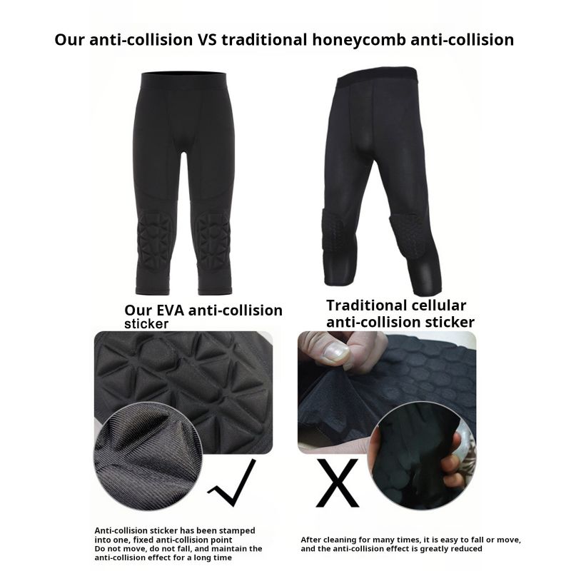 Youth Boys Capri Pants with Kn - Knee Brace Badminton recensie en prijs