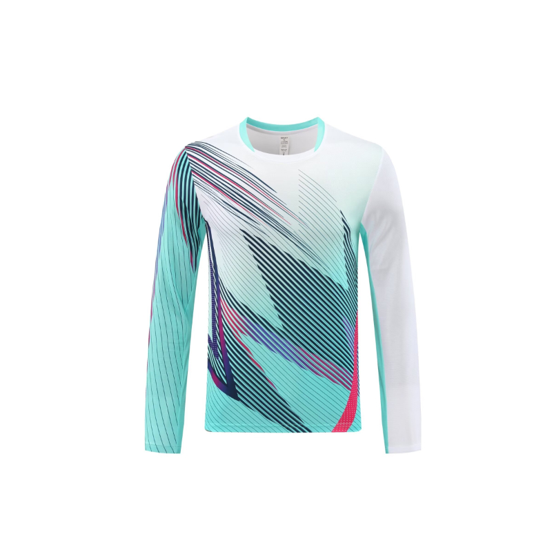 Long Sleeve Badminton Shirt Un - Badminton Vector recensie en prijs