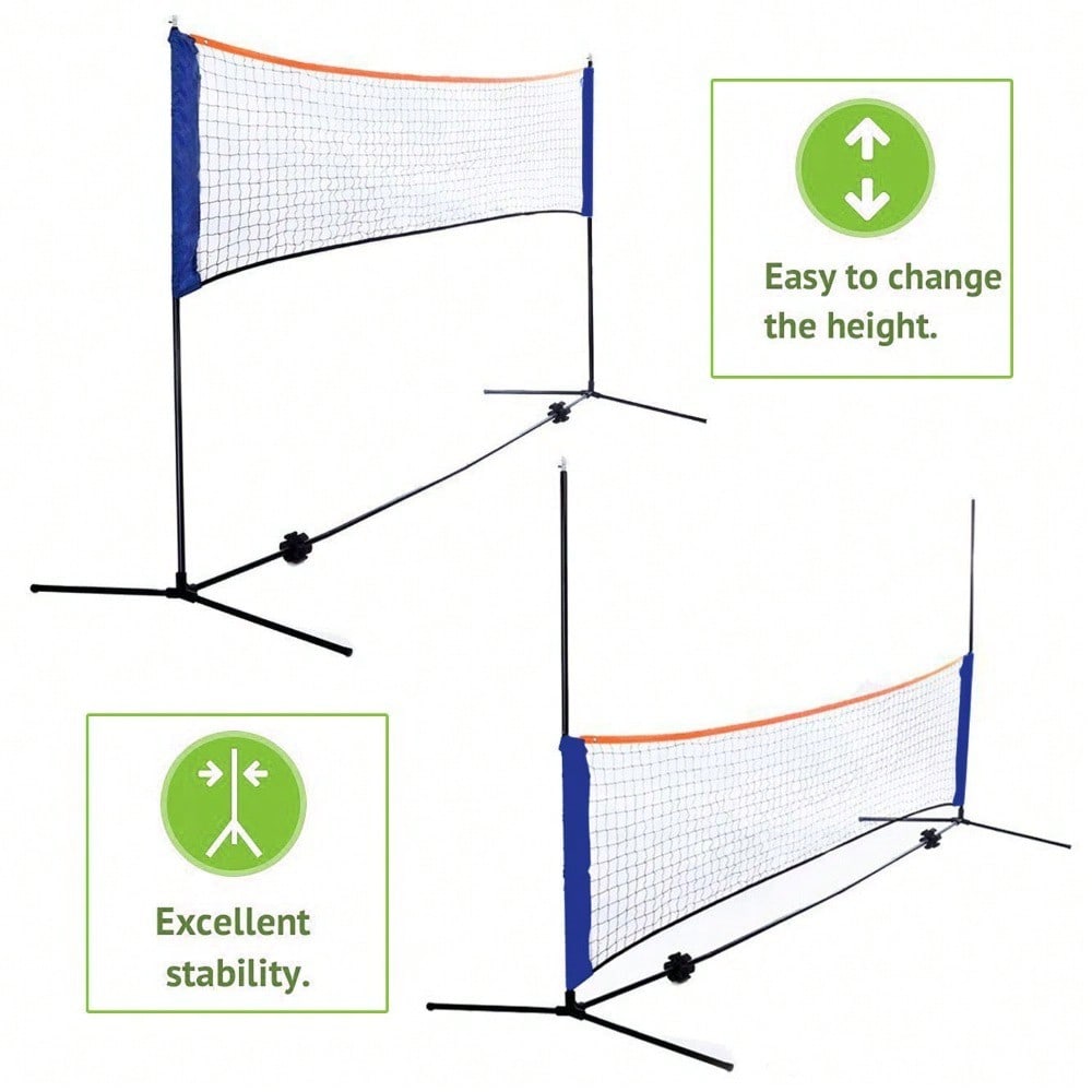 10x5FT Portable Adjustable Bad - Badminton Netting recensie en prijs