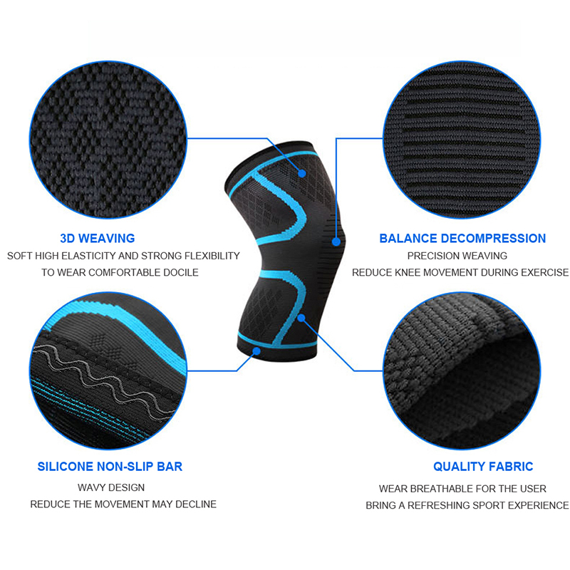 1 Piece Of Elastic Knee Pads,B - Knee Brace Badminton recensie en prijs