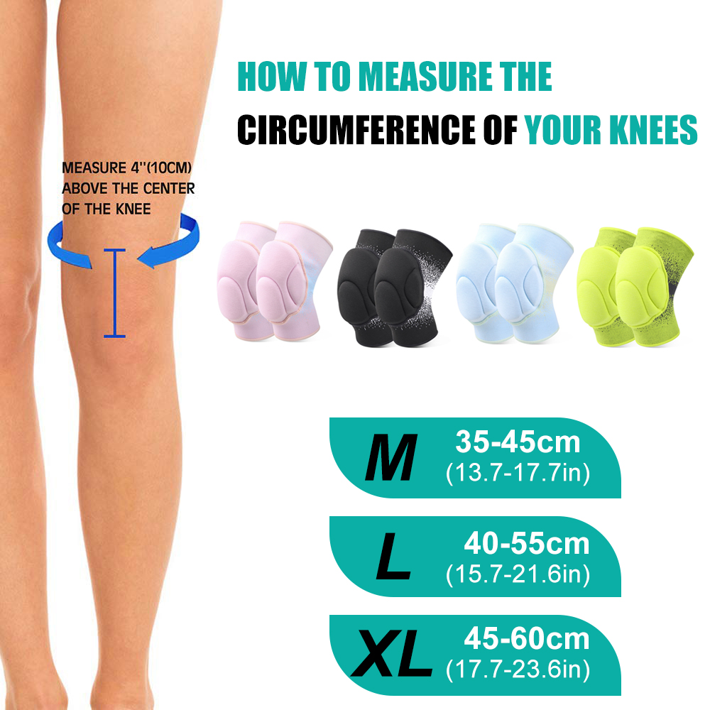 Heavy Duty Knee Pads with Thic - Knee Brace Badminton recensie en prijs