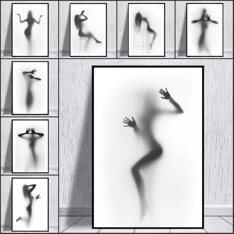 Abstract Mirror Fashion Poster - Badminton Poster recensie en prijs