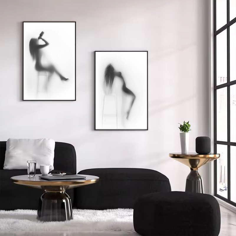 Abstract Mirror Fashion Poster - Badminton Poster recensie en prijs